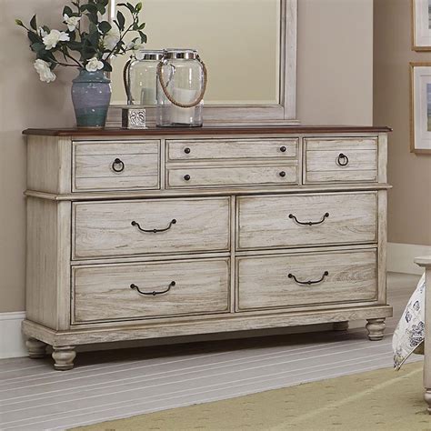 Rustic White Furniture San Mateo Storage Bedroom Set Rustic White By