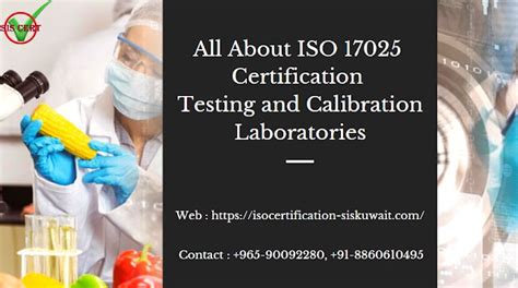 All About Iso 17025 Certification Testing And Calibration Laboratories