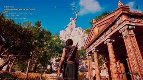 Ascending The Zeus Statue Assassins Creed Odyssey Youtube