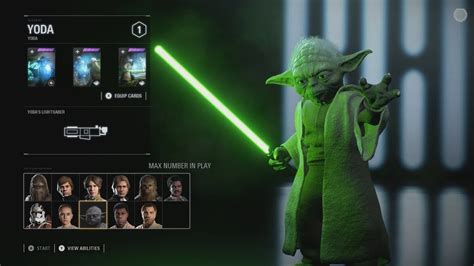 Star Wars Battlefront 2 Yoda Gameplay And Powers [1080p 60fps Hd] Youtube