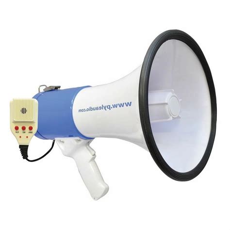 Pyle Pmp59ir 50w Megaphone W Record And Rechargeable