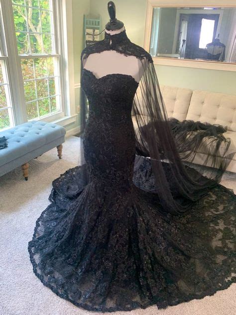 55 Black Wedding Dresses By Brides And Tailor Ideas In 2021 Black