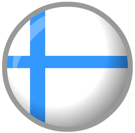 The finnish flag is a blue cross on a white field. Finland flag | Club Penguin Wiki | FANDOM powered by Wikia