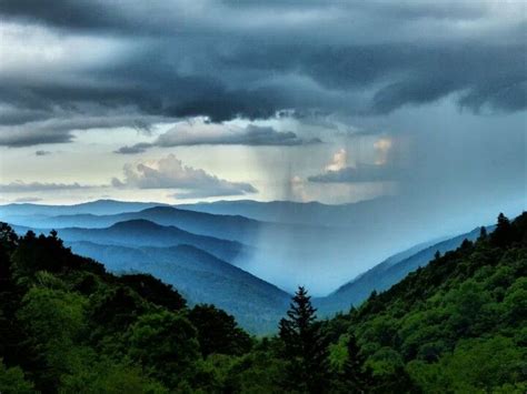 Smoky Mountain Rain Beautiful Pics Pinterest