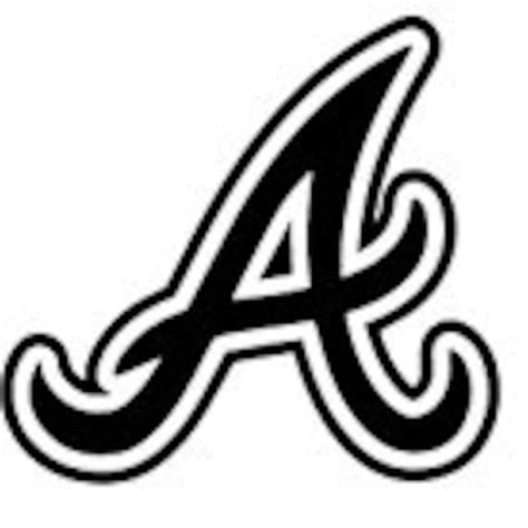 Atlanta Braves Logo Atlanta Braves Mlb Vinyl Decal Etsy