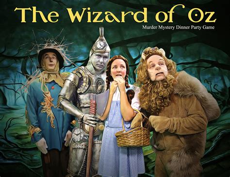 Wizard Of Oz Murder Mystery Game Download Downloadable Pdf Etsy