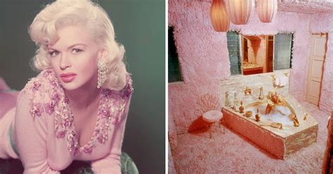 Take A Look Inside Jayne Mansfields Kitschy Pink Palace