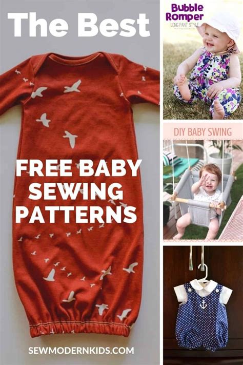 52 Free Baby Sewing Patterns Pdf Available For Download Roxannespencer