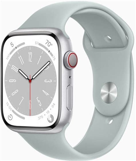 Apple Watch Series Gps Cellular 45mm Silver Stainless Steel Case With