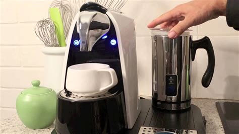 Then, pour some boiling water into the mug until it's nearly full. Coffee Capsule Machine - Nespresso Compatible - YouTube