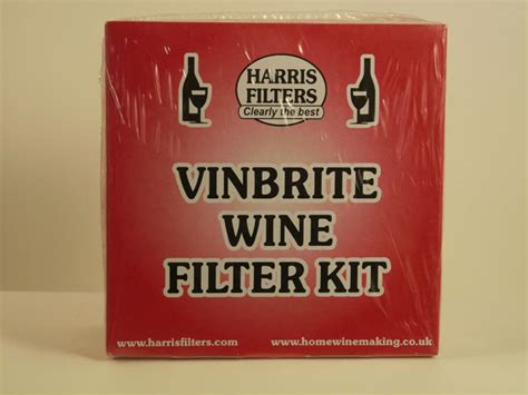 Harris Vinbrite Mk 3 Wine Filter Kit The Brew Barn