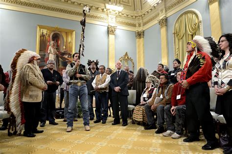 The Governor General Of Canada Photos Ceremonial Meeting With First