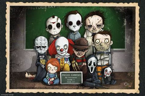 Horror Villains School Of Horror Horror Cartoon Funny Horror Horror
