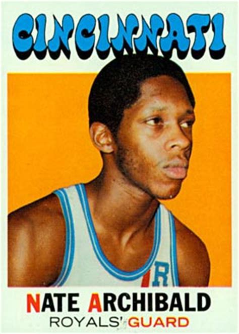 Have no idea what they are worth. 1971 Topps Nate Archibald #29 Basketball Card Value Price Guide