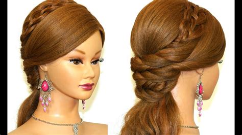 Easy Prom Hairstyle For Long Hair Youtube