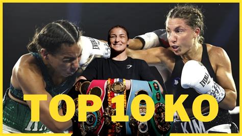 10 Meilleurs Ko Boxe FÉminine 🥊💥 Top 10 Best Knockouts Female Boxing
