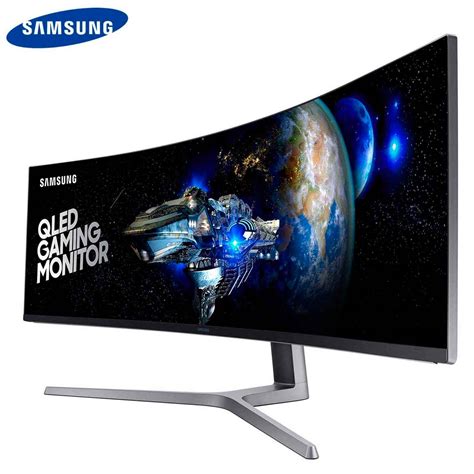 Samsung Monitor Gaming Curvo Qled De 49″ Pantalla Súper Ultra Ancha