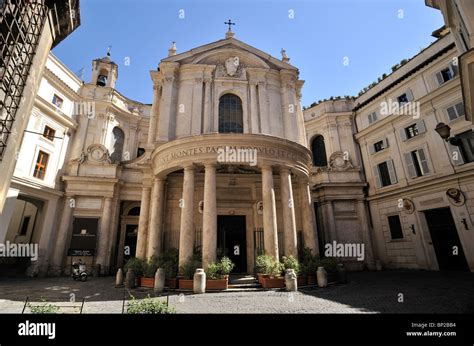 Italy Rome Church Of Santa Maria Della Pace Stock Photo Alamy