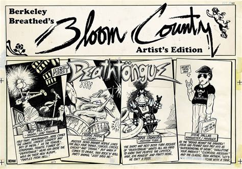 Bloom County By Berke Breathed Multiversity Comics
