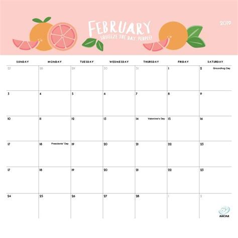 2022 Foodie Printable Calendars For Moms Imom Calendar Printables