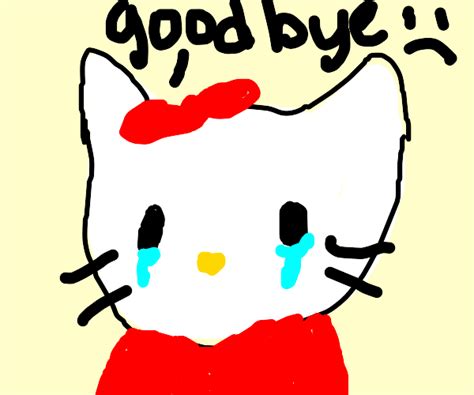 Hello Kitty Says Goodbye Drawception