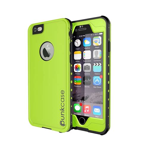Punkcase Studstar Light Green Case For Case Apple Iphone 6s 6