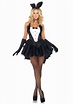 Playboy Bunny Style Womens Costume Sexy Fancy Dress UP Party Hens Night ...