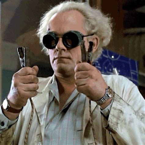Doctor Emmett Brown Christopher Loyd Get To Meet Him At Comic Con