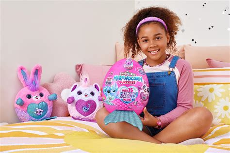 Rainbocorns Mermaidcorn (Elephant) by ZURU, Collectible Plush, Mermaid