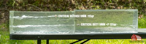 Hornady Critical Duty Vs Critical Defense Ammo