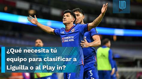 Qu Necesita T Equipo Para Clasificar A Liguilla O Al Play In Youtube