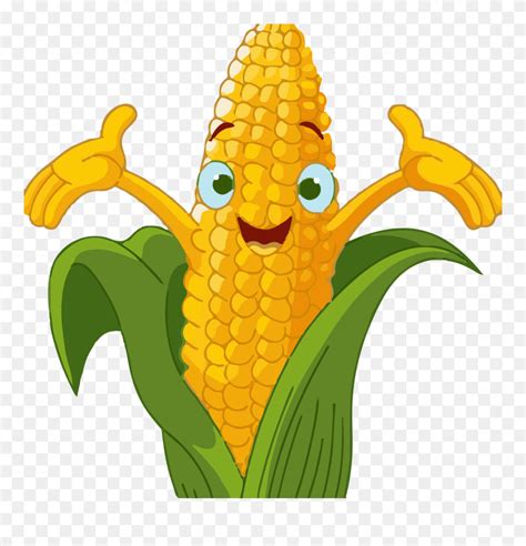 Sweet Corn Cartoon Clipart 5777672 Pinclipart