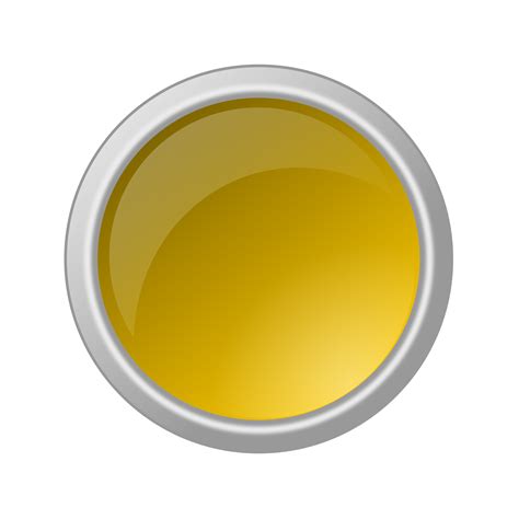 Button Clipart Yellow Button Button Yellow Button Transparent Free For