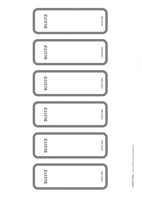 Spice and herbs labels in black and white: Leitz PC Printable Self-adhesive Spine Labels for WOW 1006 Lever Arch Files Grey (Pack of 60 ...