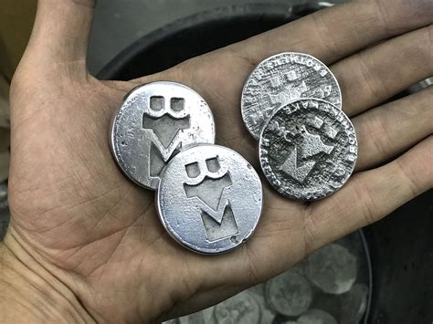 Cast Aluminium Coins Custom Coins Coins Sand Casting