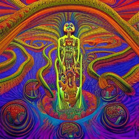 Psychedelic Dmt Experience With Inter Dimensional Stable Diffusion