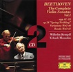 Beethoven: The Complete Violin Sonatas Vol. I - Wilhelm Kempff, Yehudi ...