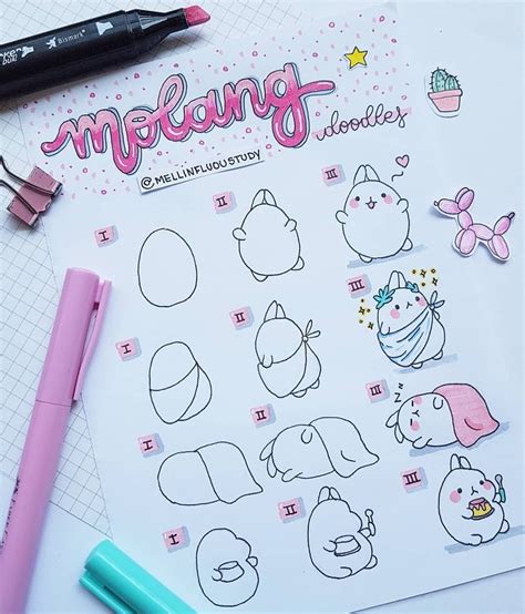 Shibadoodle On Instagram Awesome Molang Doodles From