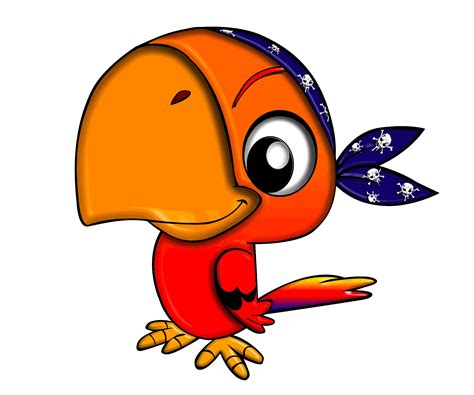 Pirate Parrot Clipart Transparent Background Iwanna Fly
