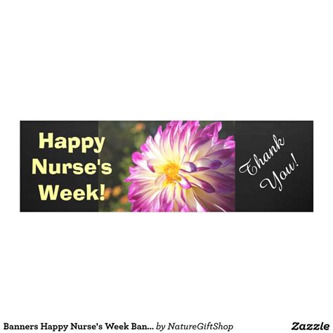 Banners Happy Nurse's Week Banner Thank You Nurse | Zazzle.com | Happy ...