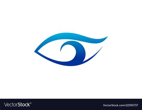 Eye Vision Logo Royalty Free Vector Image Vectorstock