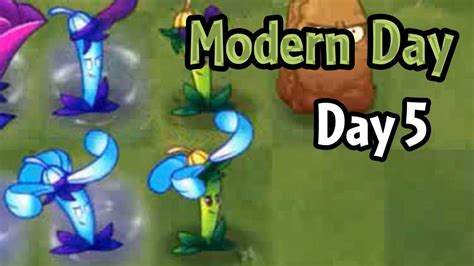 Plants Vs Zombies 2 Modern Day Day 5 Nightshade Youtube