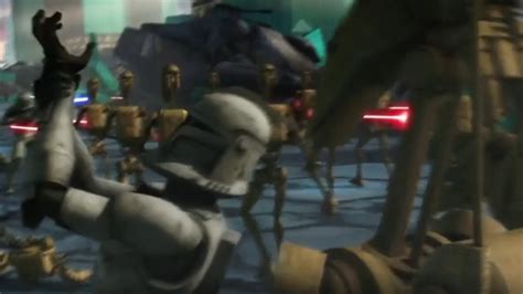 A Clone Punches A Droid Youtube