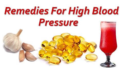 High Blood Pressure Natural Therapy