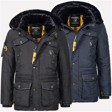 Geographical Norway Men's Luxury Parka Outdoor Very Warm Winter Jacket Ski Coat | eBay