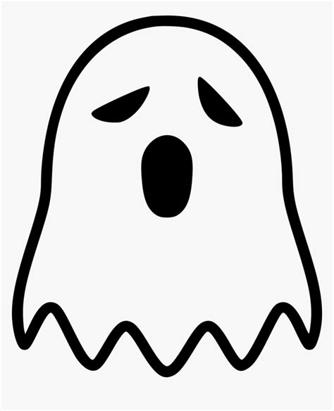 Ghost Drawing Easy Cute Drawing Ideas