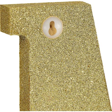 The ticker symbol is gold, the company is rangold resources ltd. Glitter Gold Number & Symbol Sign 6in x 8in | Party City