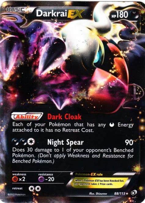 Pokemon Black White Legendary Treasures Single Card Ultra Rare Darkrai