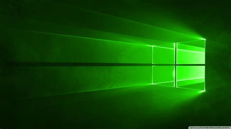 Windows 10 Wallpaper Green Supportive Guru