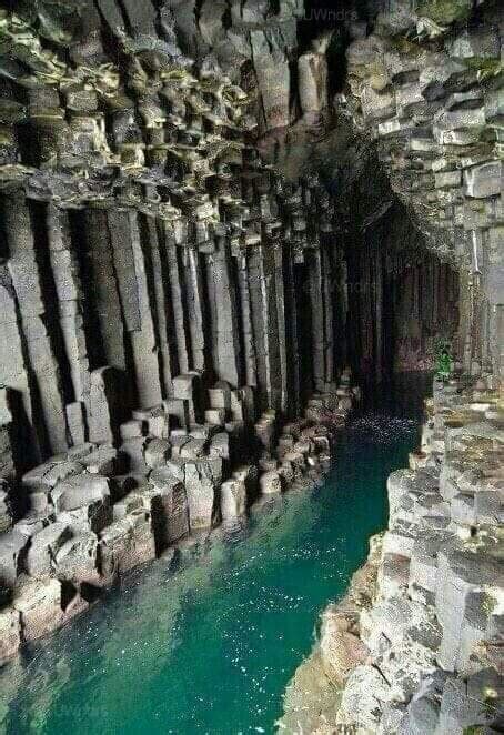 A Cave In Scotland One Of The Strangest Places In The World It